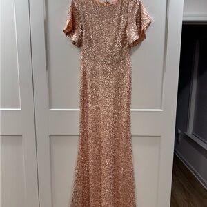 Pink Sequin Dress/gown